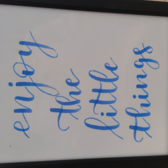 Enjoy the little things decor - Picture 2 of 5